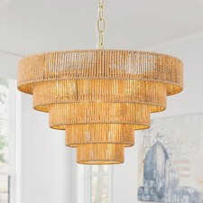 Mikeru 60cm Rattan Pendant