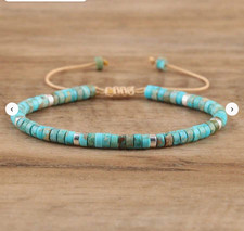 Boho Turquoise Stone Coconut