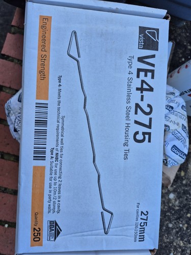Cavity wall ties ve4 - ,