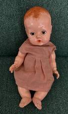 CUTE SMALL VINTAGE 1950s BND LONDON BABYKINS HARD PLASTIC BABY DOLL 9.5"