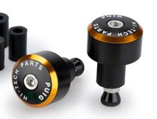 Puig Balance Bar Ends | Black w/ Coloured Rings | Suzuki SV650X 2018>Current