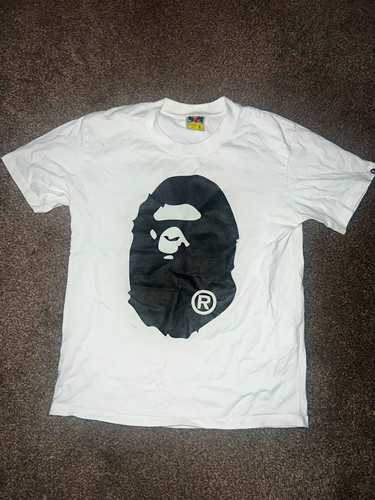 Bathing ape bape mens white - bathing,