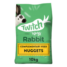 Twitch By Wagg Rabbit Small Animal Complementary Feed Food Nuggets 10kg