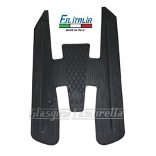 Vespa 50, 50 special, 50n BLACK RUBBER FLOOR MAT FA Italia Italian manufactured