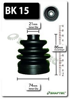 Shaftec front outer boot - shaftec, cv