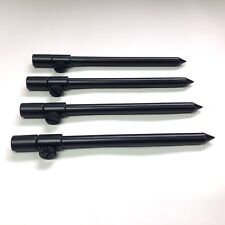 4 x 20-30cm Black Carp Coarse Ali Aliminium BankSticks Bank Sticks Fishing