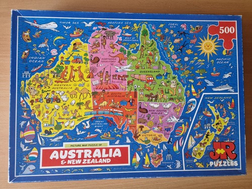 Map puzzle australia - puzzle,