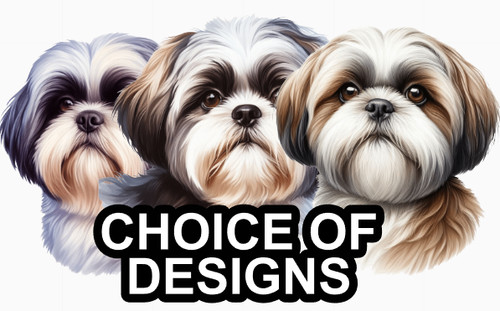 Shih tzu self adhesive - self, dog