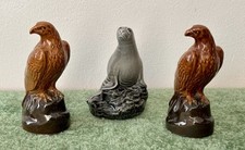 Three Small Beswick Beneagles Decanters - Eagles & Grey Seal
