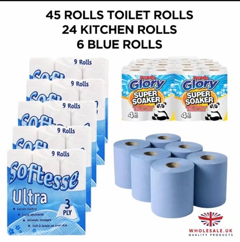 Mega tissue rolls bundle - rolls, x
