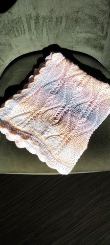 Hand knitted baby - hand,