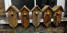 Handmade solid wood bird