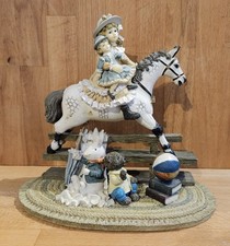 Regency Fine Arts "The Toy Room" Days Gone By Hand Painted 2000 - Large 8" Rare