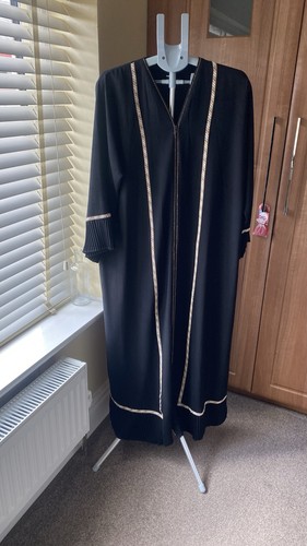 Zip abaya size worn once - zip,