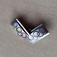 Vintage enamel Olympic Rings