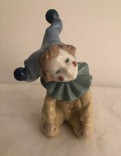 A lovely Lladro/ NAO 1988 Clown/ Jester Porcelain Figure
