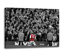 THIERRY HENRY  CELEBRATION CANVAS Art Poster Photo Print 30x20" CANVAS