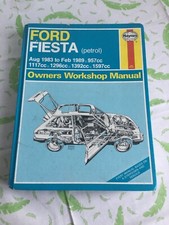 Ford Fiesta 1983–1989 Haynes Manual 1030 | Service & Repair Guide Book