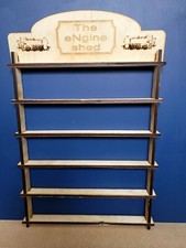 Display shelf N Gauge Railway.