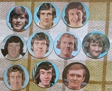 10 X Esso Football Metal Discs