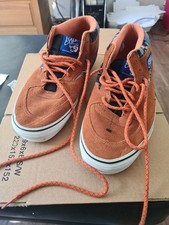 Steve Cab Half Cab Vans Inca ,orange  Suede UK Size 11 ,US Size  12 ,EU size 46 