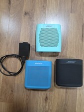 3 BOSE Soundlink Color Portable Bluetooth Speakers And One Charger
