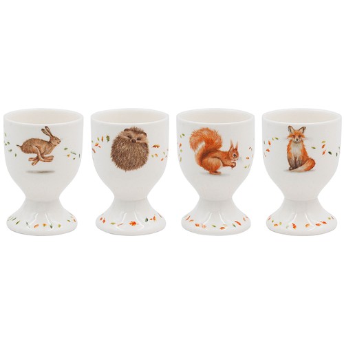 Egg cups set wildlife fine - egg,