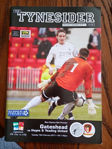 Gateshead hayes and yeading - gateshead, v