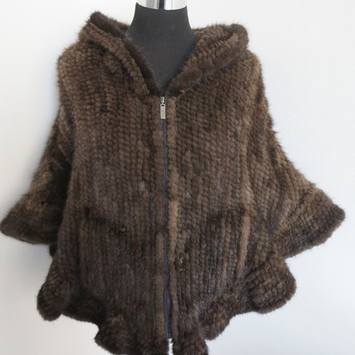 100 real knitted mink fur - knitted,