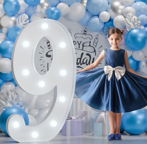 4ft marquee numbers - 4ft, up
