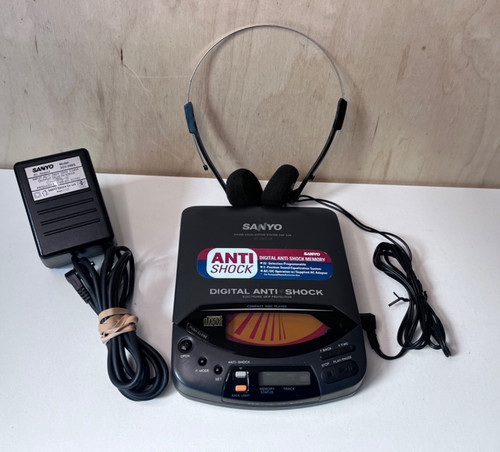 Vintage sanyo cdp 50a portable - vintage,