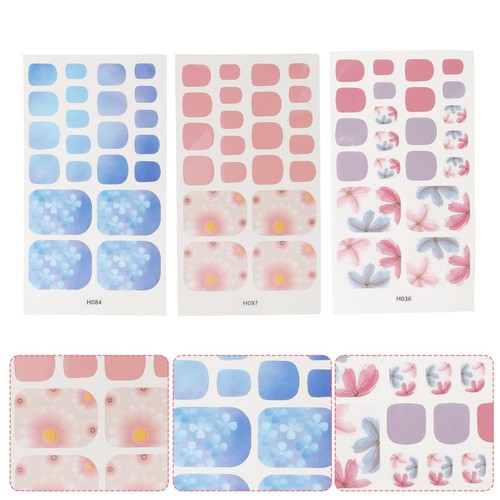 Sheets nail wrap stickers - wrap,