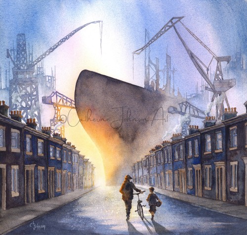 Wallsend shipyard giglée art - wallsend,