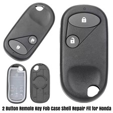 2 Button Remote Key Fob Case Shell Repair Fits Honda Civic Jazz Accord CRV HRV