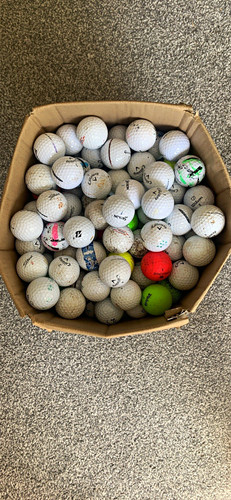 Assorted recycled golf - recycled,
