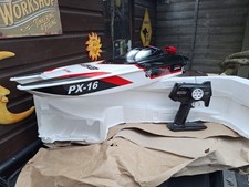 STORM RADIO CONTROLLED SPEEDBOAT MOSQUITO CRAFT 757 SPARES OR REPAIRS