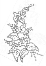 Vintage embroidery transfer - embroidery,