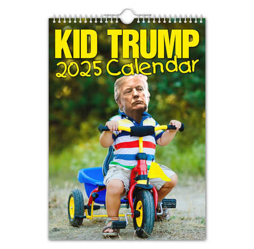 2025 calendar kid trump - calendar,