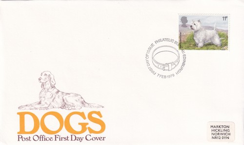 Old english sheepdog fdc - gb, po
