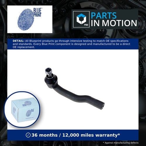 Tie track rod end - rod, fits