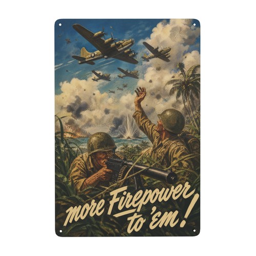 Vintage military metal wall - vintage,