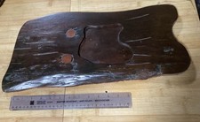 Reclaimed Railway Sleeper Ornament Display Plinth. Felt Backed. Very Rare