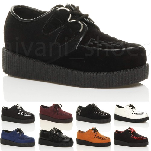 Womens ladies flat platform - womens,