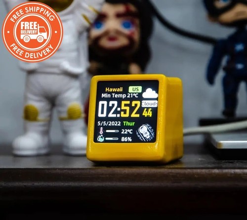 Mini wifi desktop weather - mini,