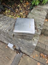 Army field kitchen - Stainless Steel square cookpot. Number 2 or 12 cooker.