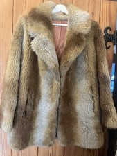 Women’s Size 8/10 Faux Fur Arctic Fox Glenn Models Coat
