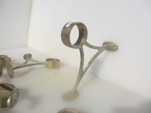 Vintage brass pub rail - vintage,