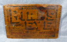 Antique Birds Eye Safety