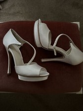 alberta ferretti satin cream