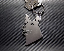 ALSATIAN DOG Keyring Keychain